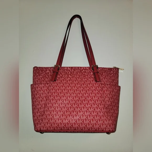Michael Kors Jet Set Item East/WestTop Zip Tote Geranium One Size